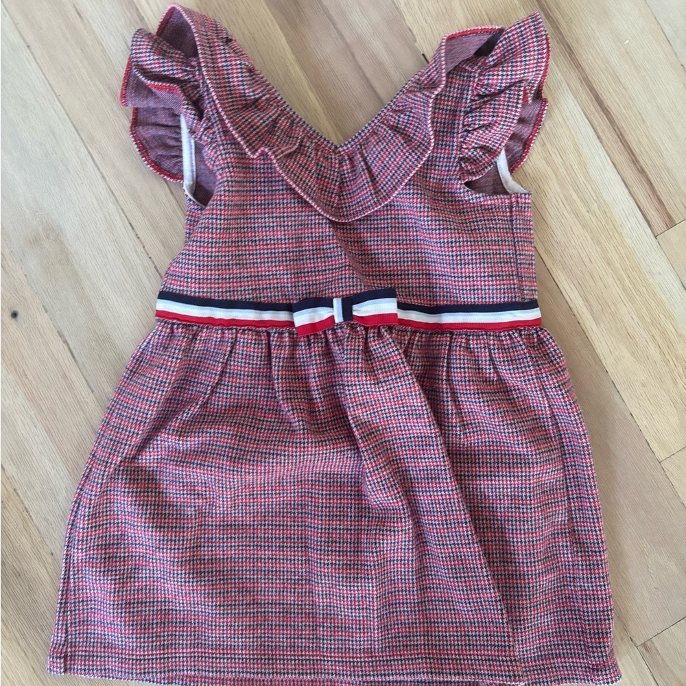 Janie and Jack Red and Black Plaid Dress - July 4th!